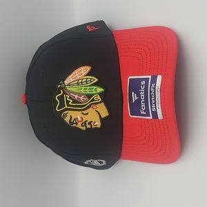 BN Chicago Blackhawks Fanatics hat M/L